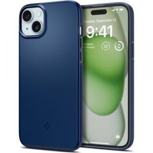 Etui Spigen Thin Fit do iPhone 15 Plus, granatowe