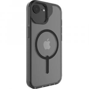 Etui Zagg Santa Cruz Snap do iPhone 16e / 15 / 14 / 13 do MagSafe, przeźroczysto-czarne