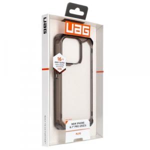 Etui pancerne Urban Armor Gear Plyo do iPhone 15 Pro, przydymione