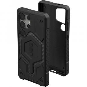 Etui pancerne Urban Armor Gear Monarch Pro Carbon Magnet do Galaxy S25 Ultra, czarne