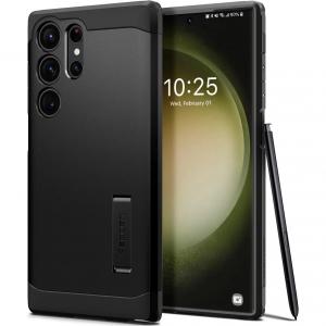 OUTLET: Etui Spigen Tough Armor do Galaxy S23 Ultra, czarne