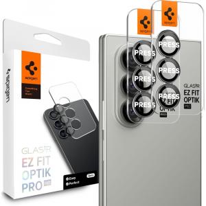 Szkło na aparat Spigen Glas.tR EZ Fit Optik Pro 2-Pack do Galaxy Z Fold7, czarne