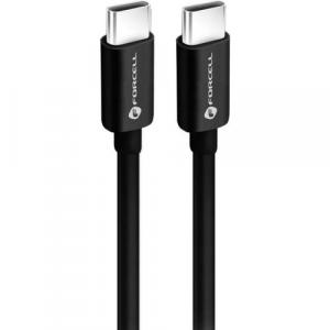 Kabel Forcell C338 USB-C do USB-C, 60W, PD, QC4.0, 3 m, czarny