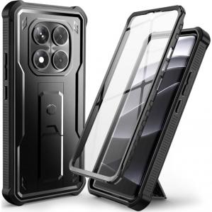 Etui pancerne Tech-Protect Kevlar Pro do Xiaomi Redmi Note 14 Pro 5G / POCO X7 5G, czarne