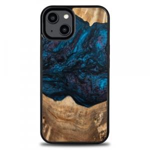 Drewniane etui Bewood iPhone 15, Neptun