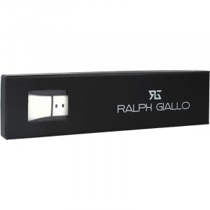 OUTLET: Silikonowy pasek Ralph Giallo do etui na Apple Watch 49/46/45/44 mm, biały ze srebrną sprzączką