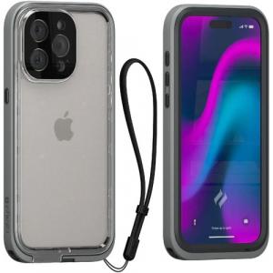 Etui Catalyst Total Protection do iPhone 15 Pro Max, szary