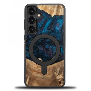 Drewniane etui do Galaxy S25 Plus, Bewood Unique Planets Neptun do MagSafe