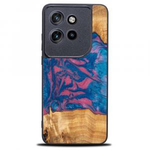 Drewniane etui do Motorola Edge 50 Neo, Bewood Unique Neons Vegas