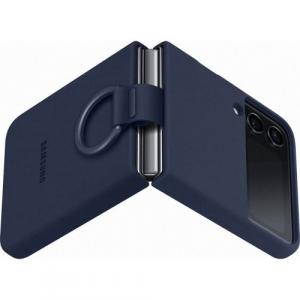 Etui Samsung Silicone Cover Ring do Galaxy Z Flip4, granatowy