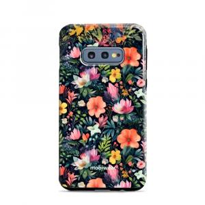 Etui ochronne do Galaxy S10e, Mobiwear Elite Pro, kolorowo-kwieciste