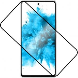 Szkło hartowane Fixed Full Cover 2.5D Tempered Glass do Galaxy A56 / A36 5G, czarna ramka
