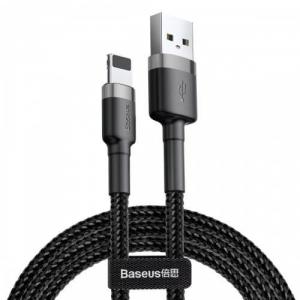 Kabel Baseus Cafule USB-A do Lightning 2m, szary