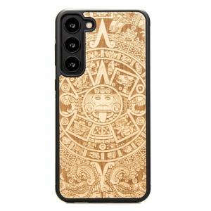 Drewniane etui do Galaxy S23 Plus, Bewood Kalendarz Aztecki Aniegre
