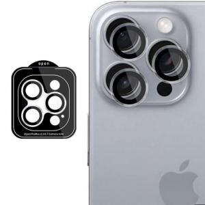 Osłona na aparat 3mk Lens Protection Pro, 1 zestaw dla iPhone 16 Pro Max / 16 Pro, przezroczysta