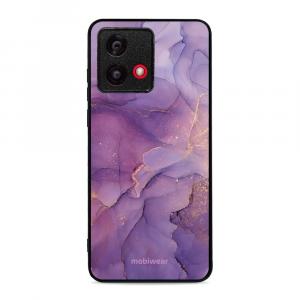 Etui ochronne do Motorola Moto G84 5G, Mobiwear Glossy Case, fioletowe