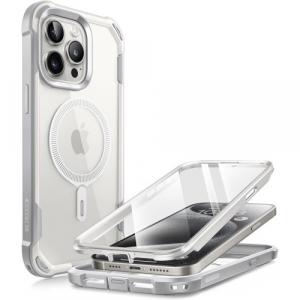 Etui pancerne Supcase i-Blason Ares Mag SP z MagSafe do iPhone 15 Pro Max, białe