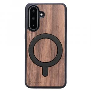 Drewniane etui do Galaxy A26 5G, Bewood Orzech Amerykański MagSafe