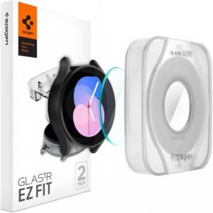 Szkło do etui + Aplikator Spigen Glas.tr EZ Fit 2-Pack do Galaxy Watch 5 / 4 / FE 40mm