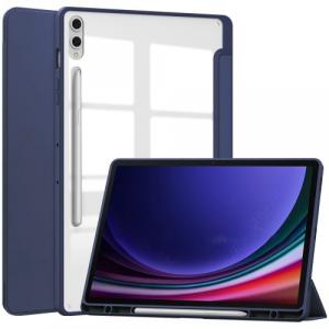 Etui Bizon Case Tab Clear Matt do Galaxy Tab S9 Plus, granatowe