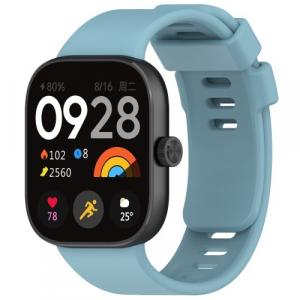 Pasek Bizon Strap Watch Silicone do Xiaomi Redmi Watch 4 / Xiaomi Band 8 Pro, błękitny