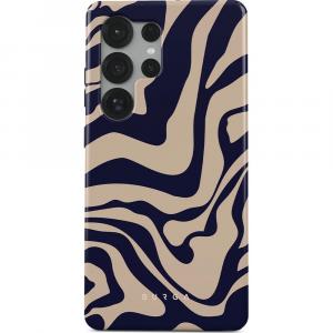 Etui Burga Vigilant Tough do Galaxy S25 Ultra, beżowo-granatowe
