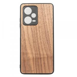 Drewniane etui Bewood do Redmi Note 12 5G, Orzech Amerykański