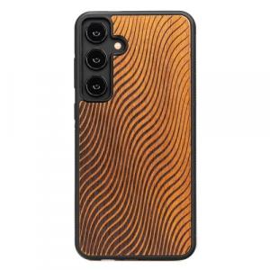 Drewniane etui do Galaxy A35 5G, Bewood Fale Merbau