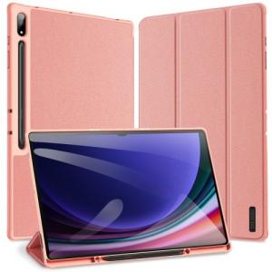 OUTLET: Etui Dux Ducis Domo do Galaxy Tab S10 Ultra/S9 Ultra/S8 Ultra, różowe