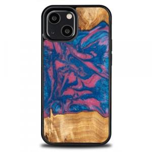 Drewniane etui do iPhone 13 Mini, Bewood Unique Neons Vegas