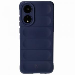 Pancerne etui Bizon Case Tur do Oppo A78 4G, granatowe