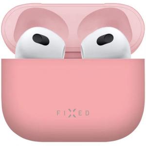 Etui Fixed Silky do AirPods 4, różowe