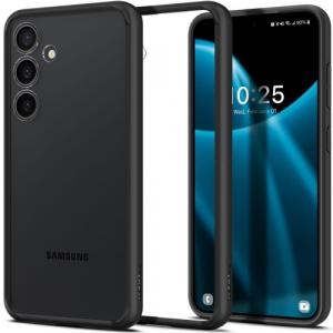 Etui Spigen Ultra Hybrid do Galaxy S24, przezroczysto-czarne