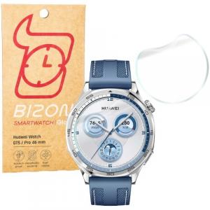 Folia hydrożelowa na ekran Bizon Glass Watch Hydrogel do Huawei Watch GT 5 / GT 5 Pro 46 mm, 2 sztuki