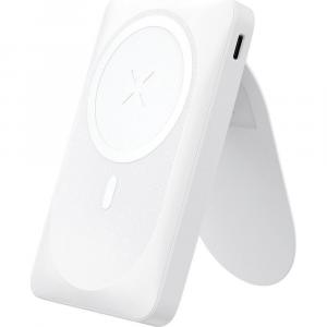 Powerbank Forcell F-Energy MagStand F10K2 10 000mAh, 20W do MagSafe, biały