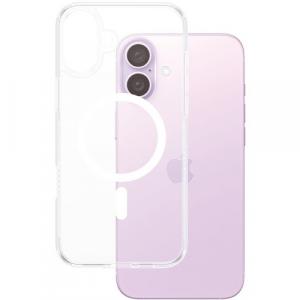 Etui pancerne PanzerGlass HardCase MagSafe do iPhone 16 Plus, przezroczysto-białe