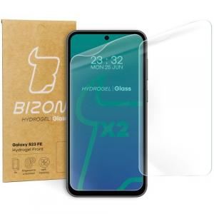 Folia hydrożelowa na ekran Bizon Glass Hydrogel Front do Galaxy S23 FE, 2 sztuki