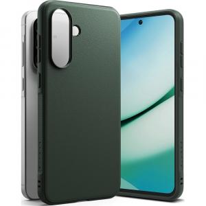 Etui Ringke Onyx do Galaxy A36 / A56 5G, ciemnozielone