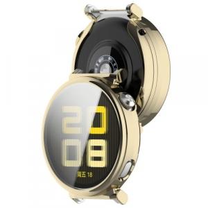 Etui z osłoną ekranu Bizon Case Watch Felipe do Huawei Watch GT 5 41 mm, złote