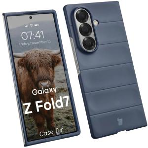 Pancerne etui Bizon Case Tur do Galaxy Z Fold7, granatowe