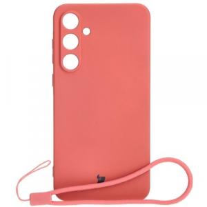 Etui Bizon Case Silicone do Galaxy A55 5G, brudny róż