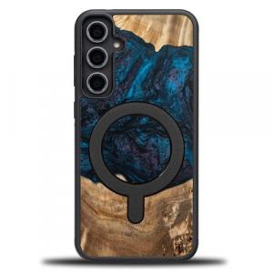 Drewniane etui Bewood Unique Planets - Neptun do MagSafe do Galaxy S23 FE