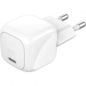 Ładowarka sieciowa Belkin Boost Compact USB-C PD 3.1 30W, biała
