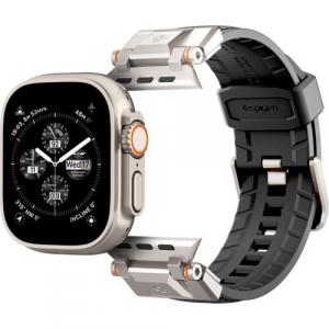 Pasek Spigen DuraPro Armor Band do Apple Watch 49/46/45/44 mm, czarno-beżowy