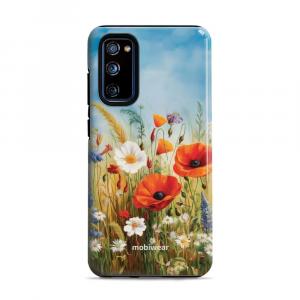 Etui ochronne do Galaxy S20 FE, Mobiwear Elite Pro, łąkowe kwiaty