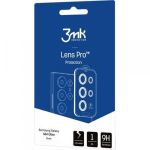 Osłona na aparat 3mk Lens Protection Pro 1 zestaw dla Galaxy S24 Ultra, czarna