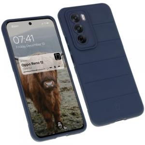 Pancerne etui Bizon Case Tur do Oppo Reno 12, granatowe