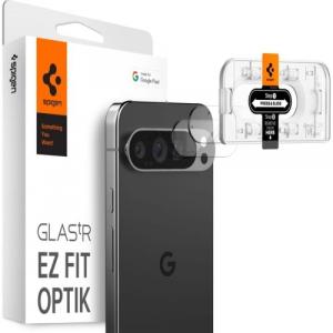 Szkło na aparat Spigen Glas.tR EZ Fit Optik 2-Pack do Google Pixel 9 Pro, przezroczyste