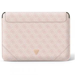 Etui Guess Sleeve Triangle Macbook 13-14'', różowe