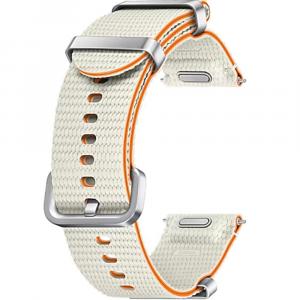 Pasek Samsung Athleisure Band One Click S / M 20mm do Galaxy Watch 7/FE/6/6 Classic/5 Pro/5/4/4 Classic, kremowy